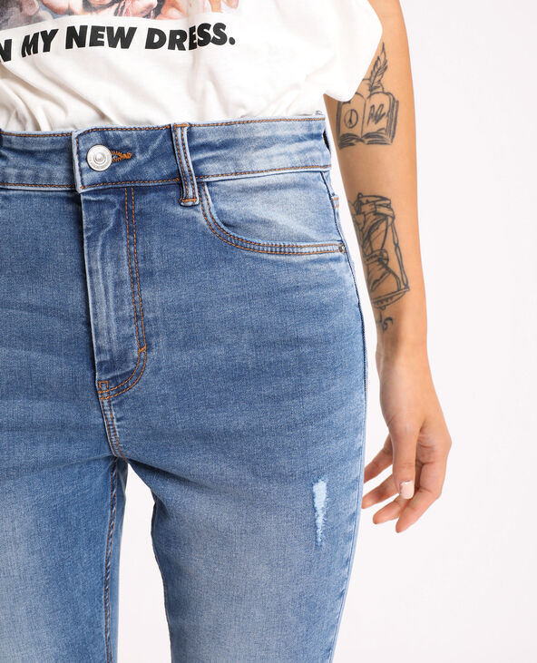 Jean skinny high waist bleu - Pimkie
