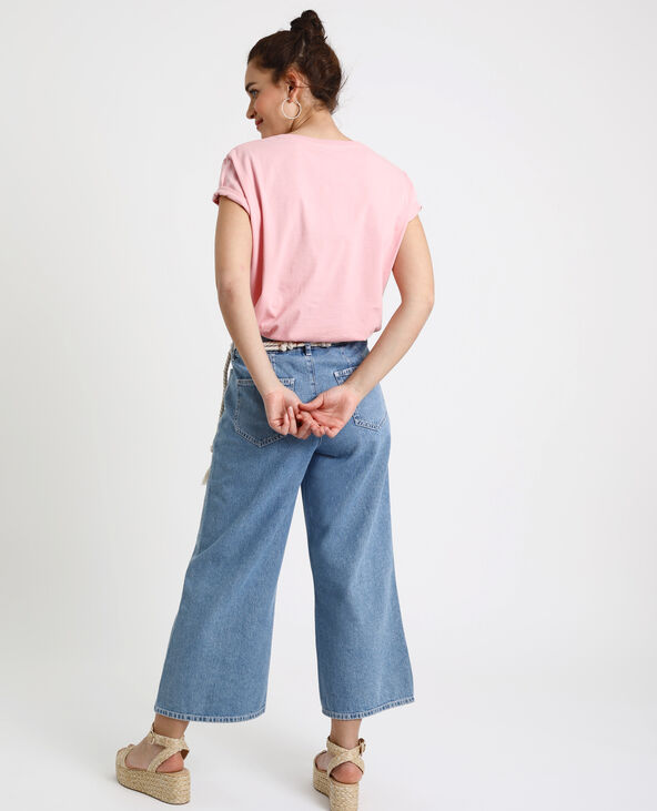 T-shirt Dolce Farniente rose - Pimkie