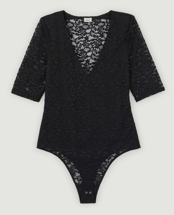 Body en dentelle noir - Pimkie