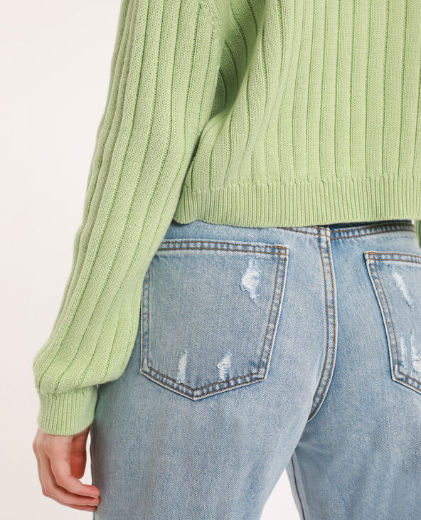 Gilet court vert clair - Pimkie