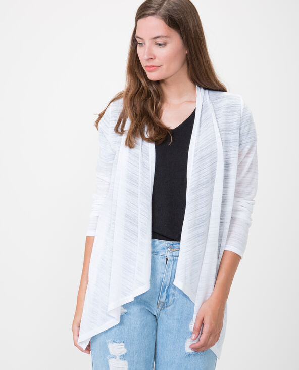Gilet à pans blanc - Pimkie