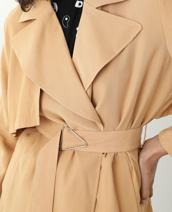 Trench long camel - Pimkie