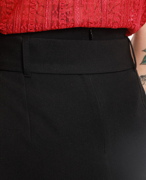 Jupe à ceinture noir - Pimkie