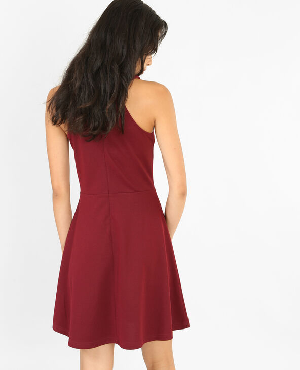 Robe patineuse bordeaux - Pimkie