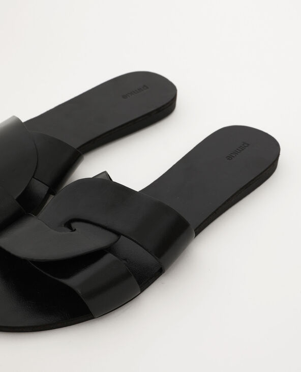 Sandales plates noir - Pimkie