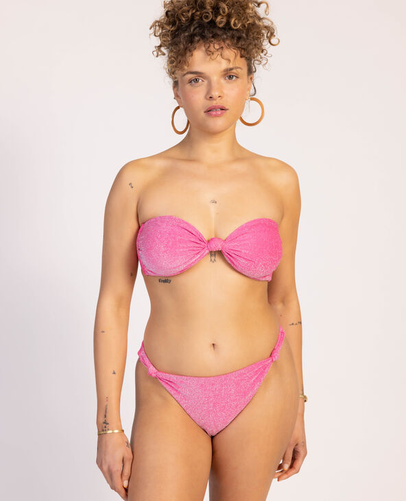 Haut de maillot bandeau rose - Pimkie