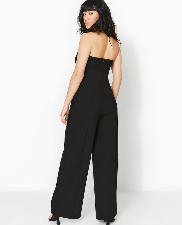 Combinaison bustier noir - Pimkie