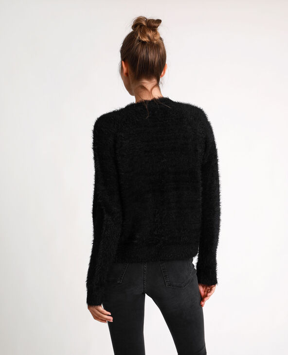Gilet fluffly noir - Pimkie