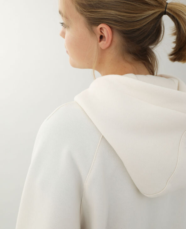 Veste à capuche écru - Pimkie