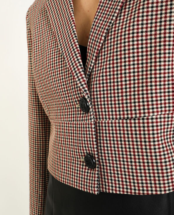 Veste courte bordeaux - Pimkie