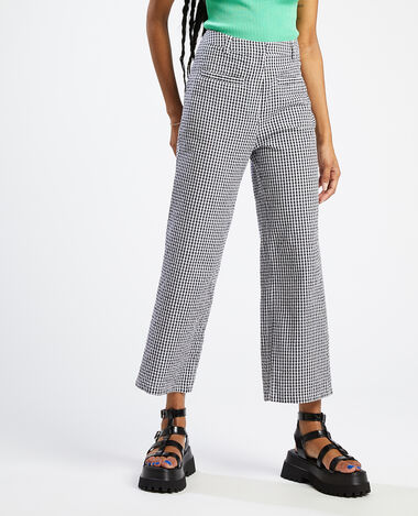 Pantalon droit taille haute noir - Pimkie