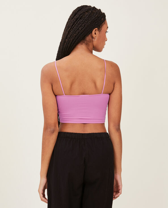 Brassière fines bretelles rose - Pimkie
