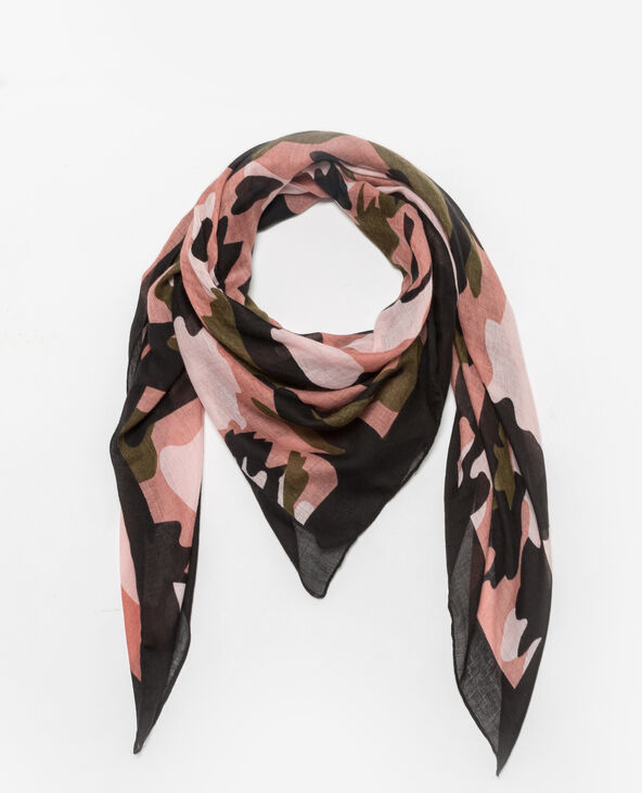 Foulard camouflage vert kaki - Pimkie