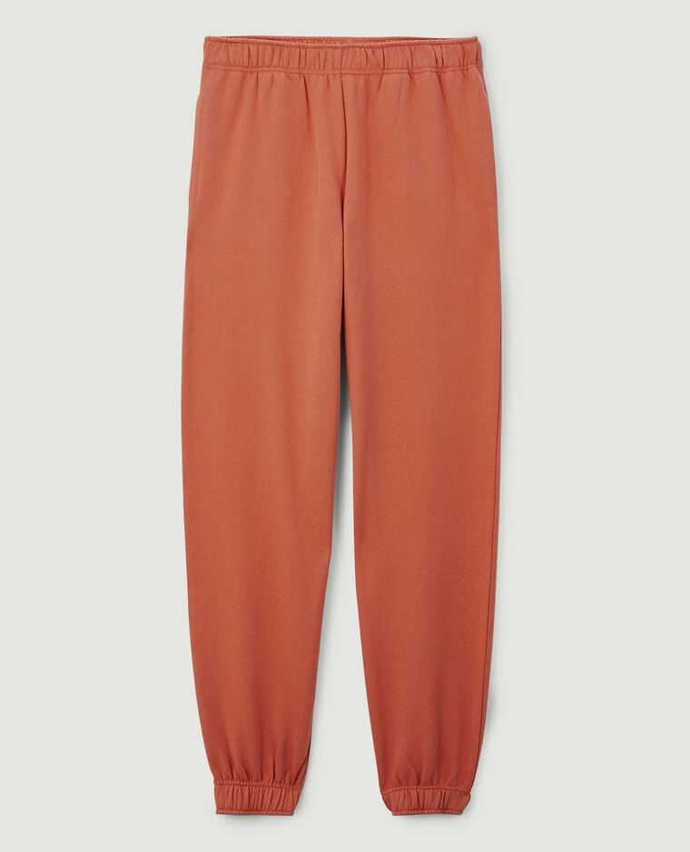 Pantalon de jogging molleton orange - Pimkie