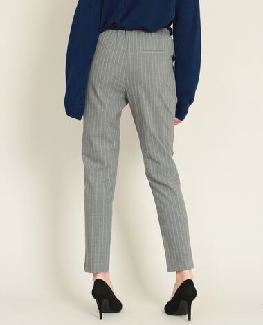 Pantalon city gris chiné - Pimkie