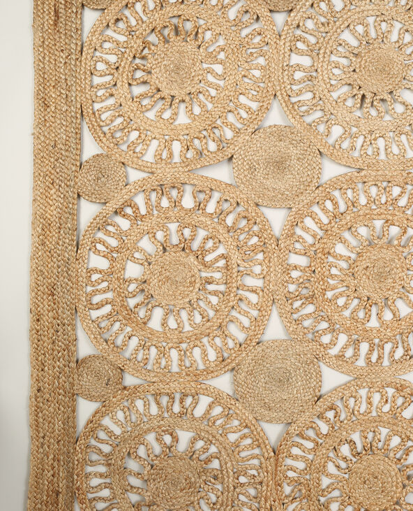 Grand tapis jute beige - Pimkie