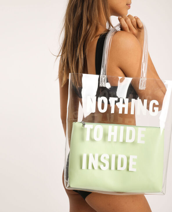 Sac transparent marque cheap