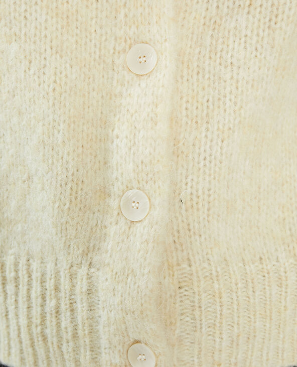 Gilet boutonné écru - Pimkie