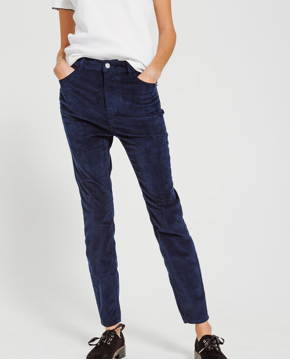 Pantalon skinny hotsell bleu marine femme