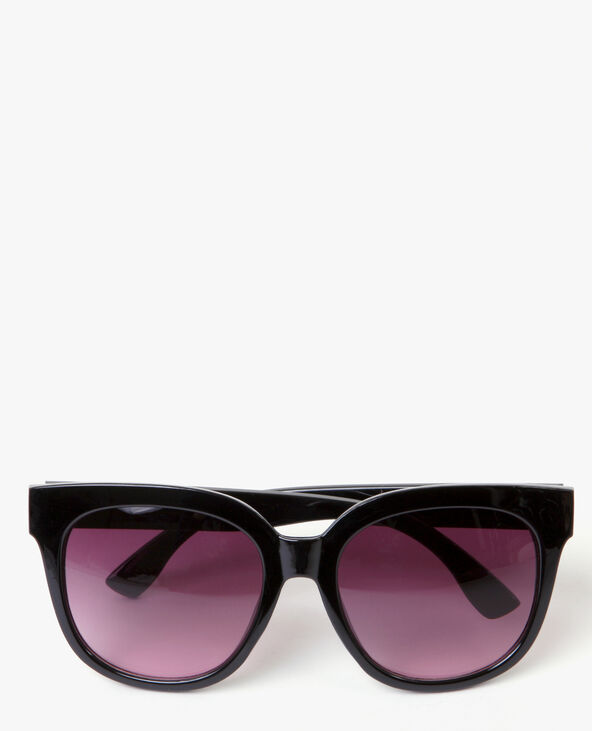 Maxi lunettes de soleil noir - Pimkie