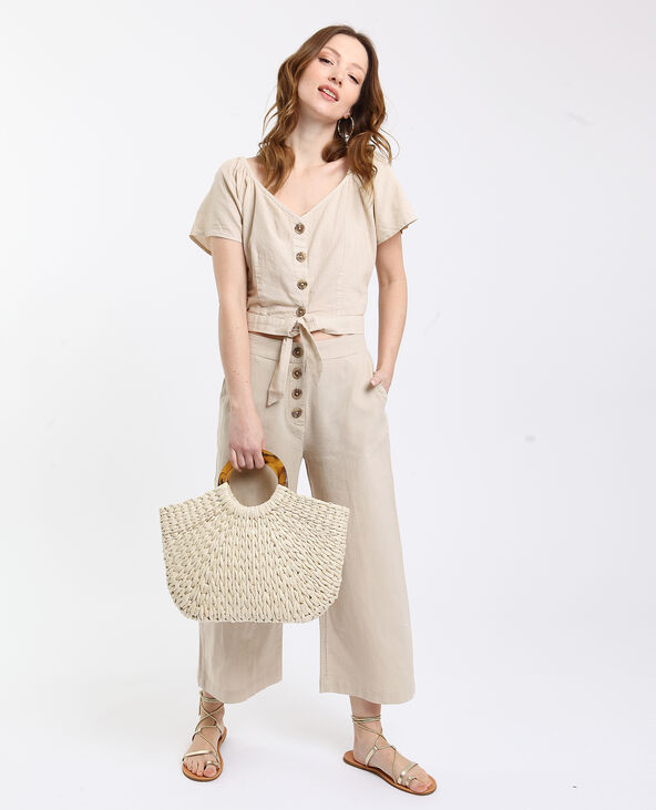 Chemisier court rose clair - Pimkie