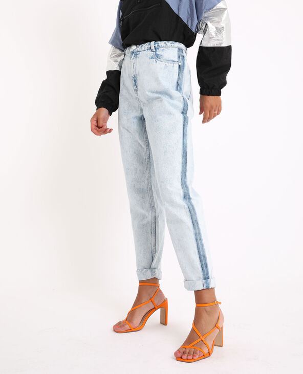 Jean mom bleached Jean bleached - Pimkie