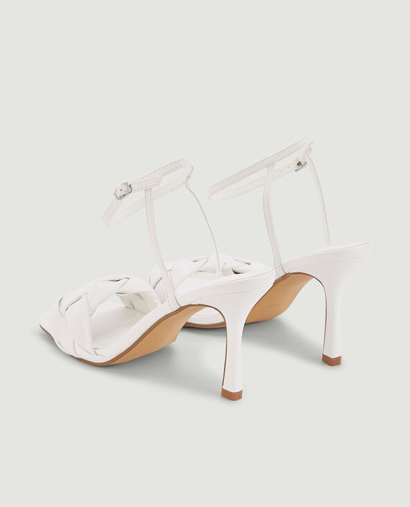 Sandales à talons blanc - Pimkie