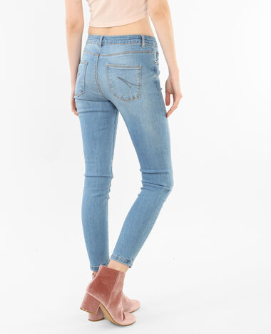 Jean skinny destroy bleu clair - Pimkie