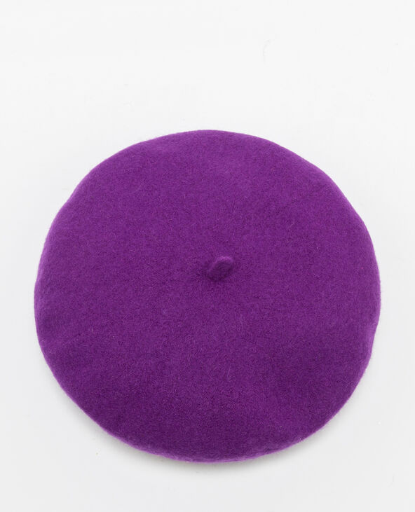 Béret à piercings violet - Pimkie