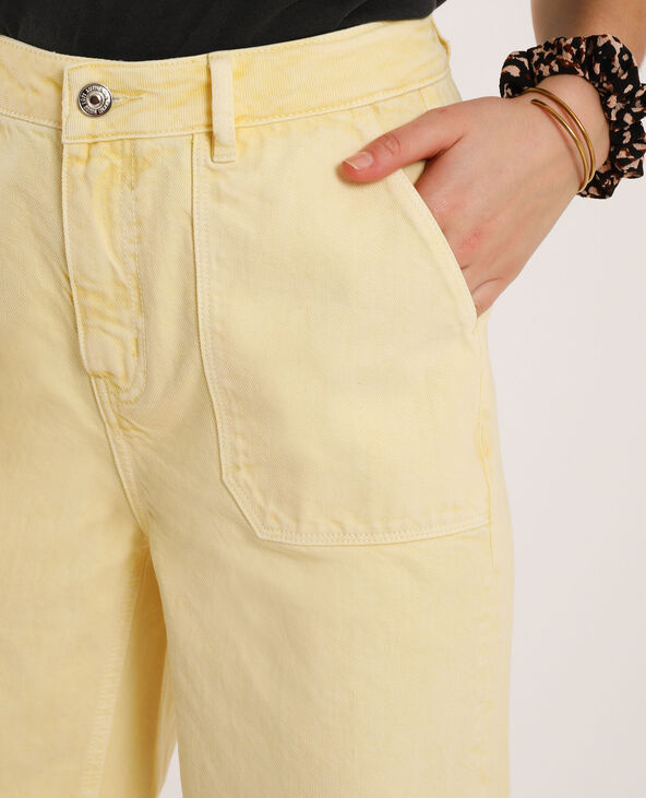 Jean wide leg jaune - Pimkie