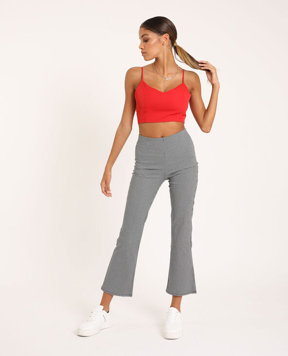 Top brassière rouge - Pimkie