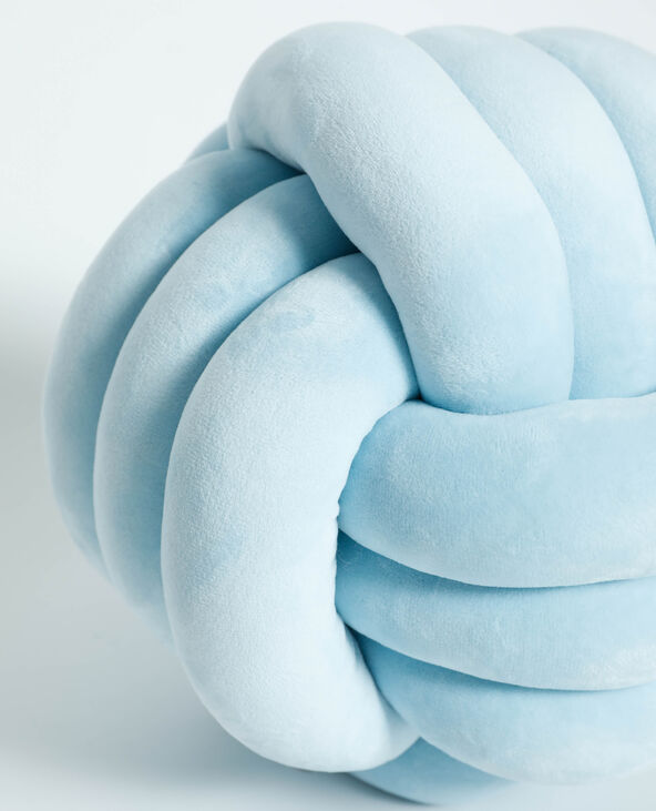 Coussin pelotte bleu - Pimkie