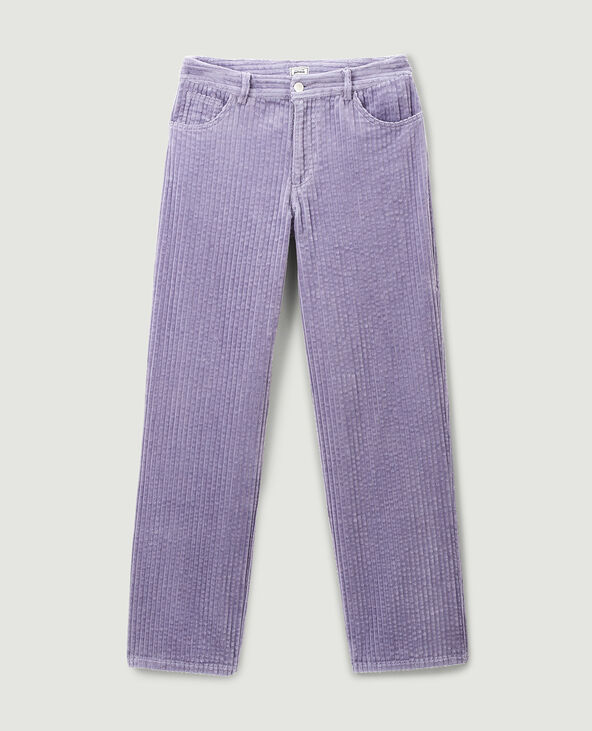 Pantalon velours grosses cotes