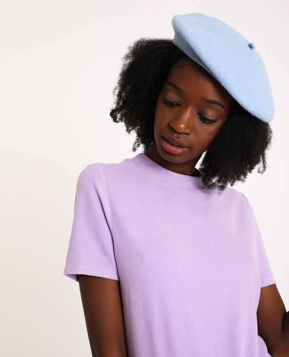 Beret en laine bleu clair - Pimkie