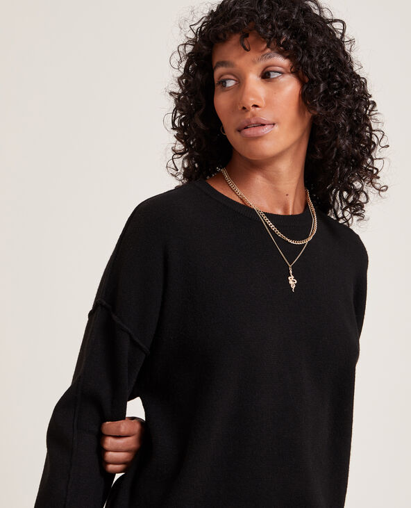 Robe pull pimkie noir on sale