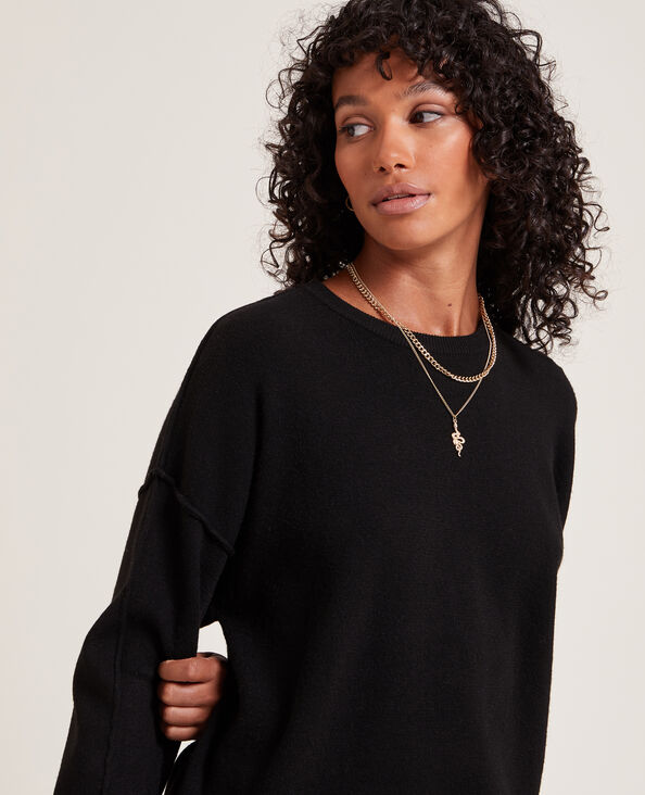 Robe pull noir - Pimkie