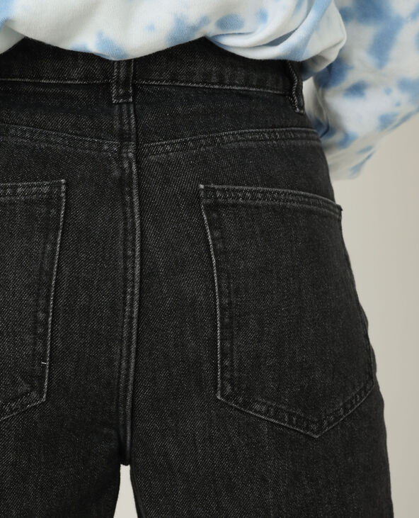 Jean mom high waist noir - Pimkie