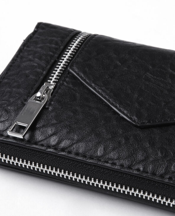 Portefeuille compagnon zippé marron - Pimkie