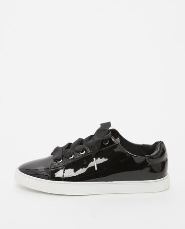 Baskets vernies noir - Pimkie