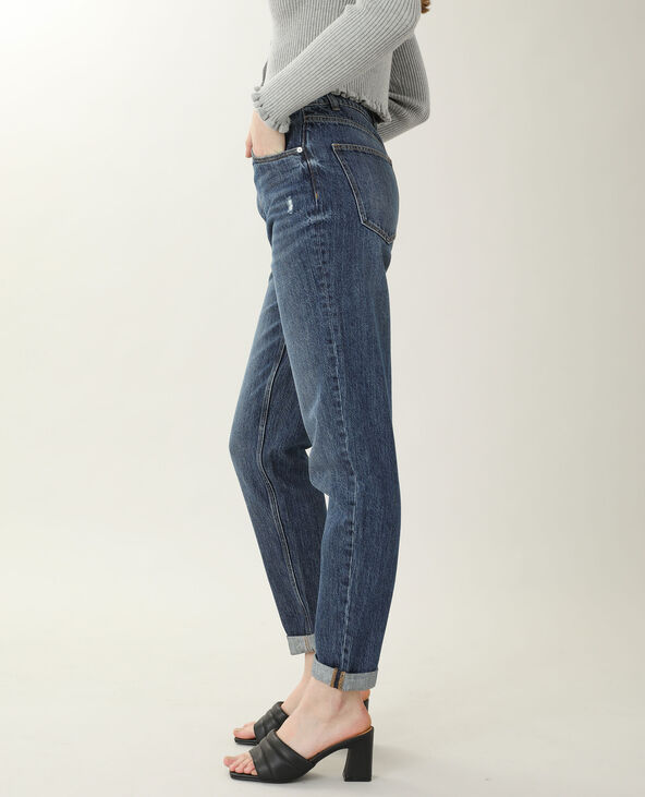 Jean mom bleu marine - Pimkie