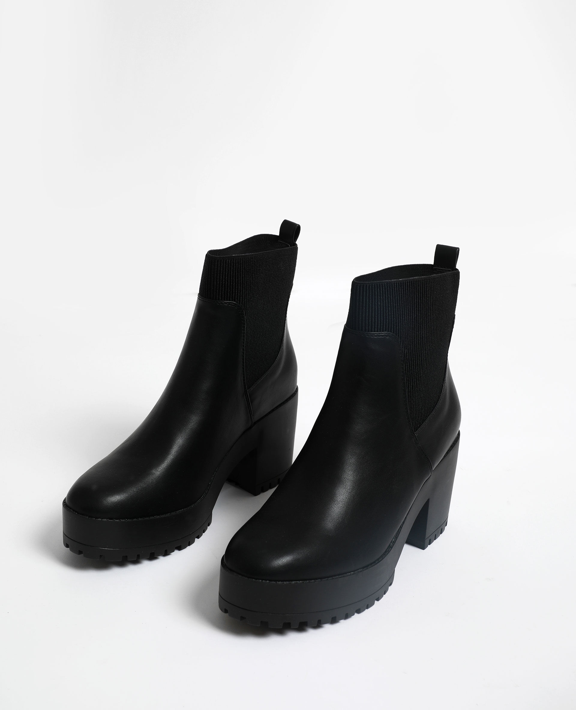 bottines noires pimkie