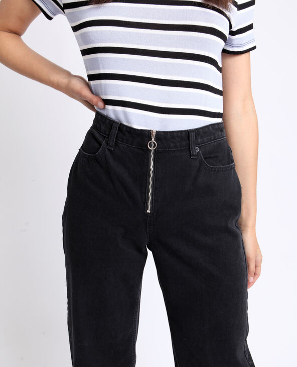 Jean wide leg noir - Pimkie