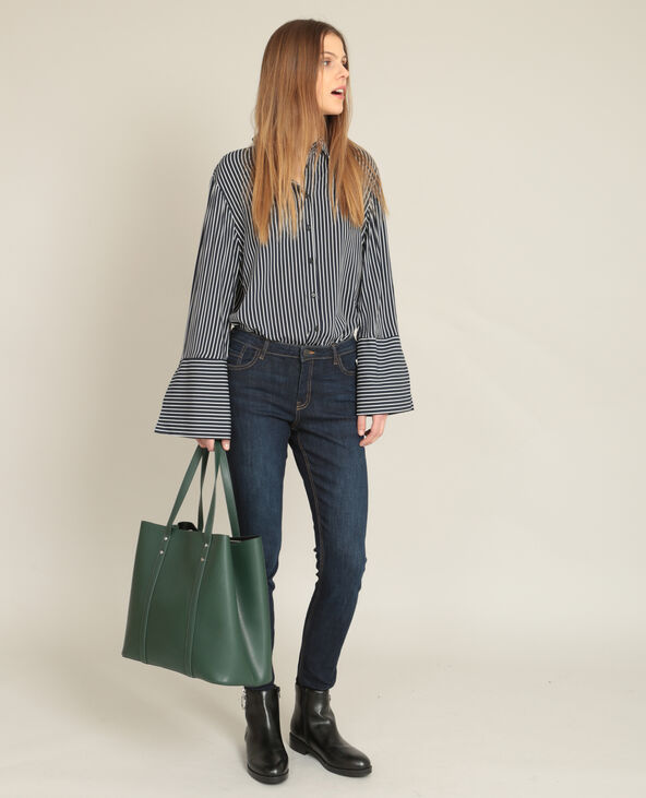 Jean skinny mid waist bleu - Pimkie