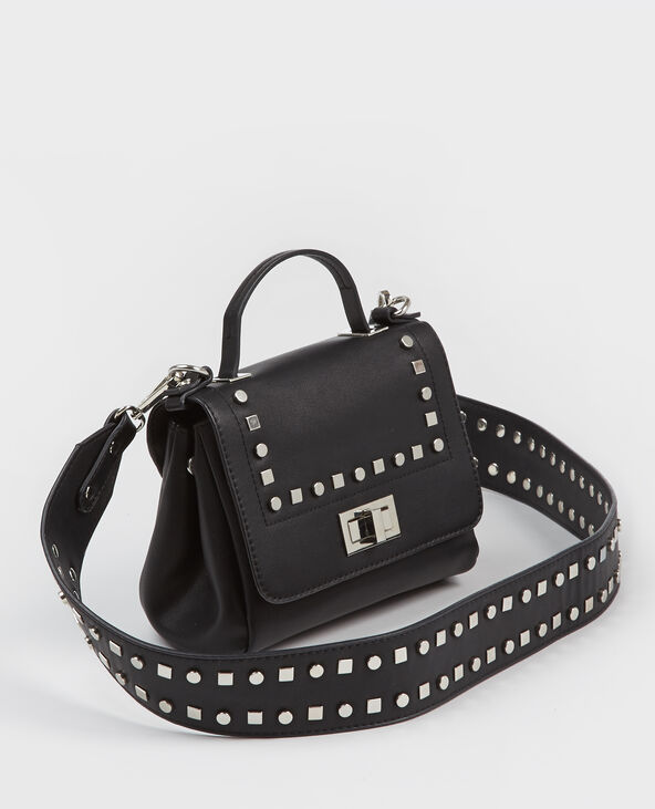 Petit sac clouté noir - Pimkie