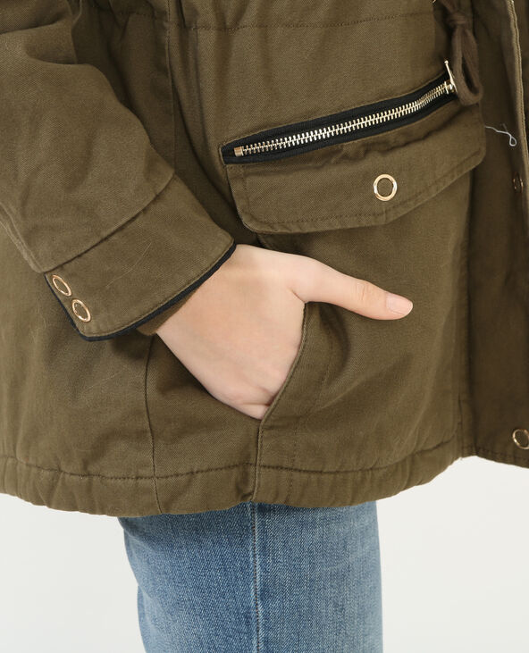 Parka coton marron - Pimkie