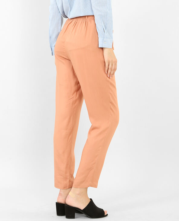 Pantalon fluide vieux rose - Pimkie