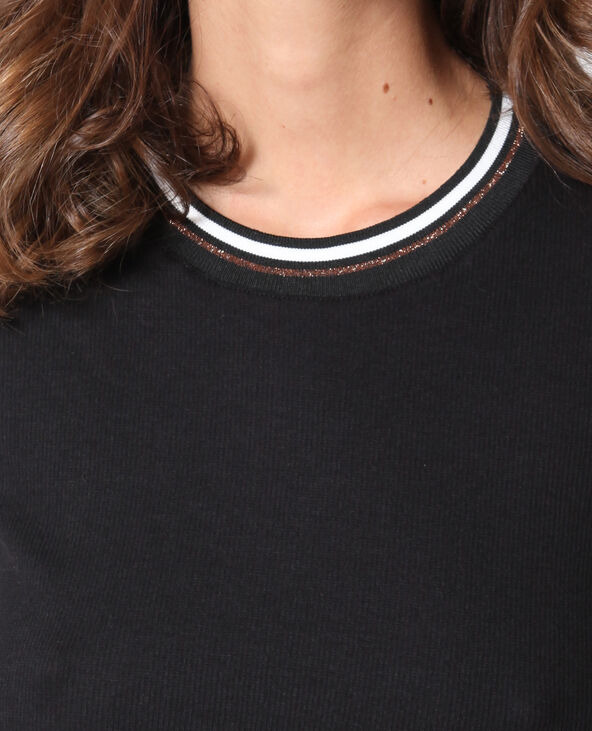 Robe t-shirt noir - Pimkie