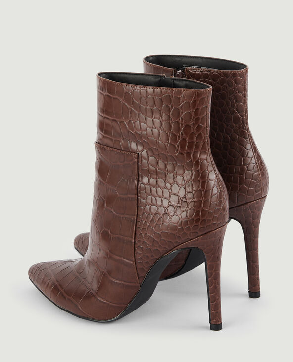 Boots pointues marron - Pimkie