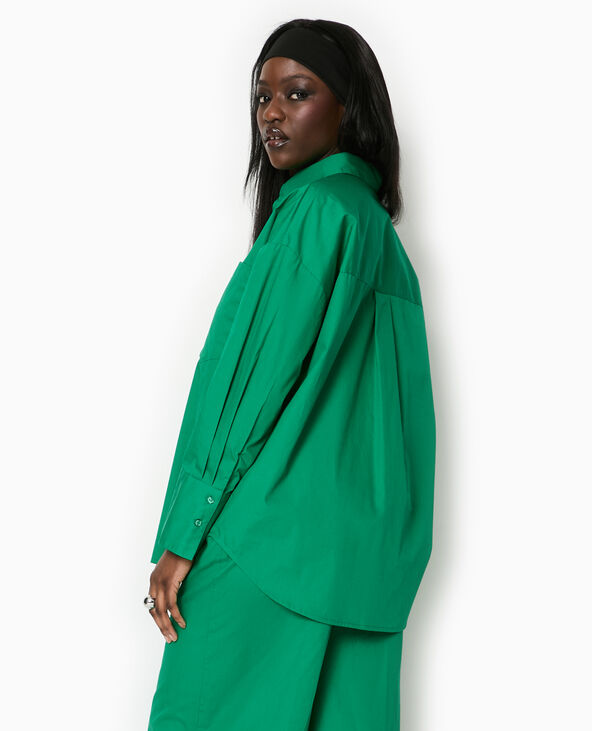 Chemise oversize avec poches vert - Pimkie