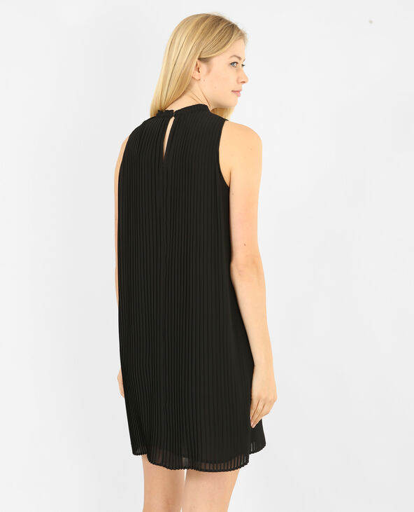 Robe noire plissee cheap